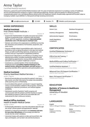 basic ats resume template free download