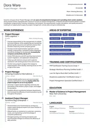 modern ats resume template free download