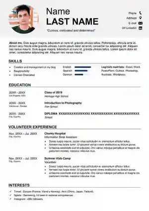 hospital resume template 1 free
