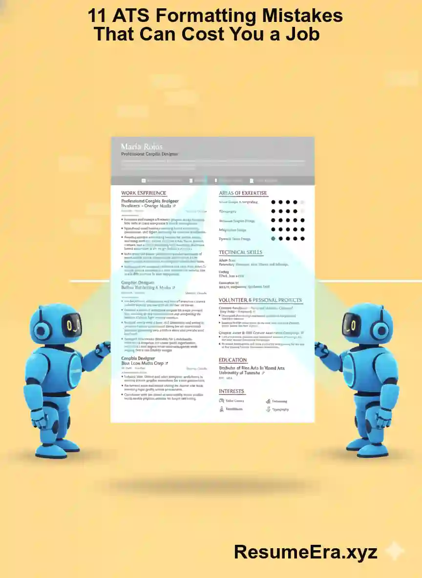 11 ATS Formatting Mistakes That Can Cost You a Job