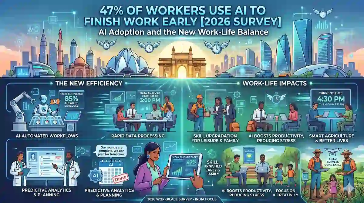 47% of Workers Use AI to Finish Work Early [2026 Survey]