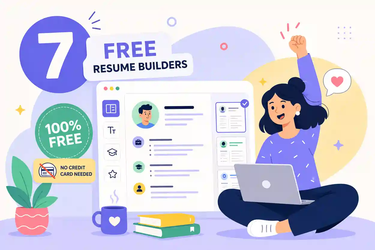7 truly free resume builders: no credit card required