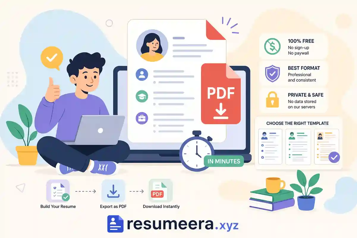 How to Download a Professional Resume PDF for Free