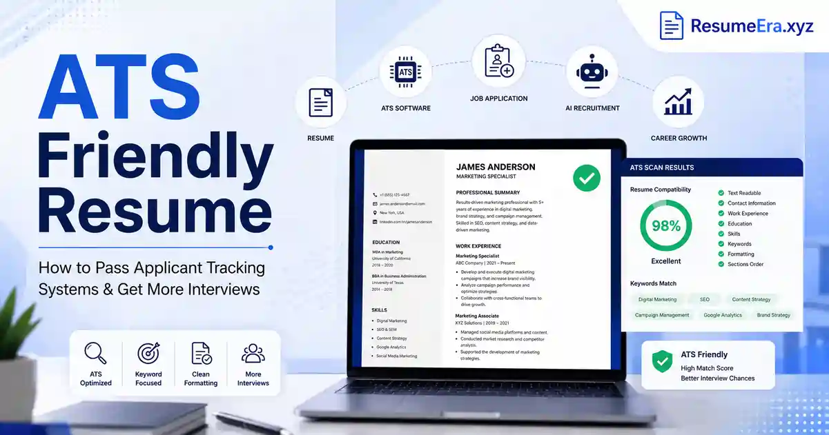 ATS Friendly Resume: The Complete 2026 Guide to Beat the Bots and Get Hired