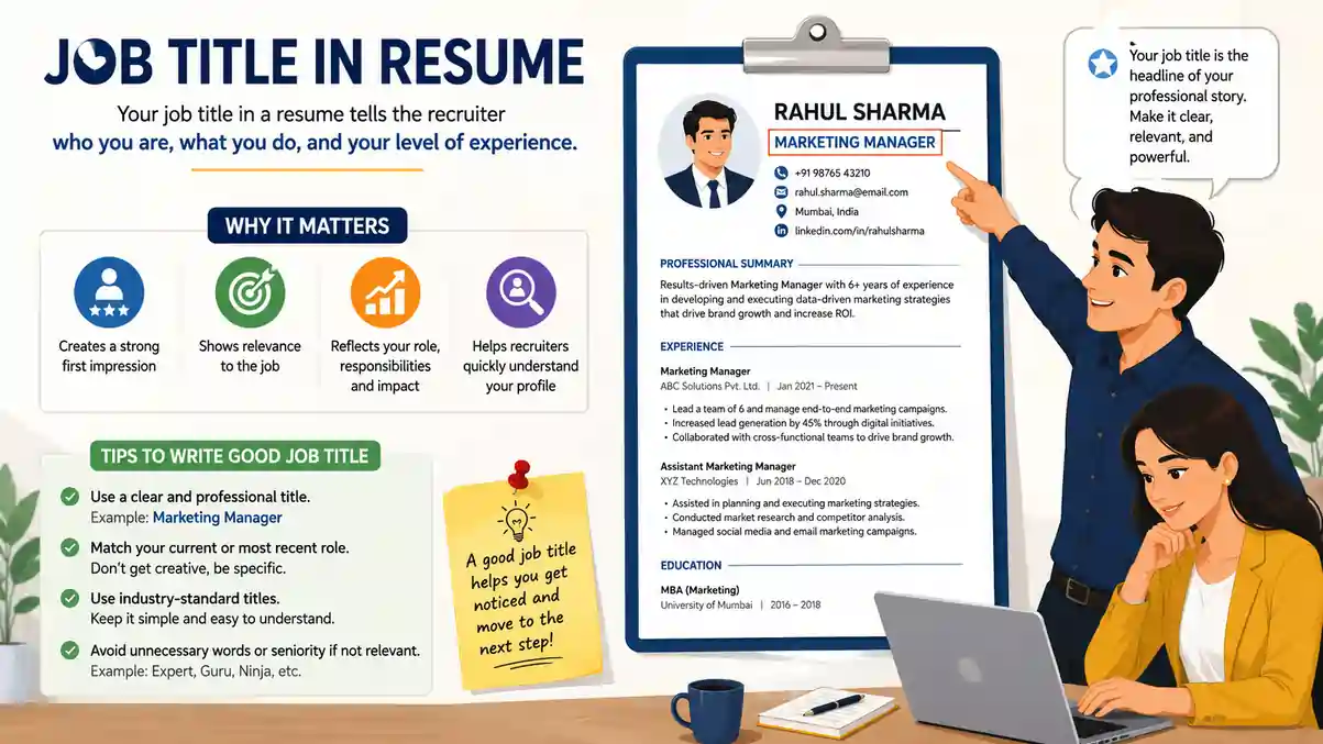 Job Title in Resume: The Ultimate Guide to Formatting and Optimization