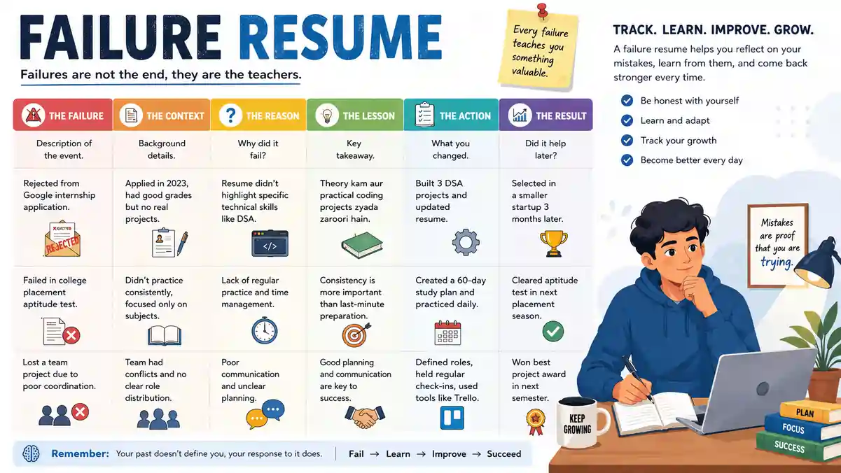 How to Make Failure Resume: Step-by-Step Guide for Indian Professionals