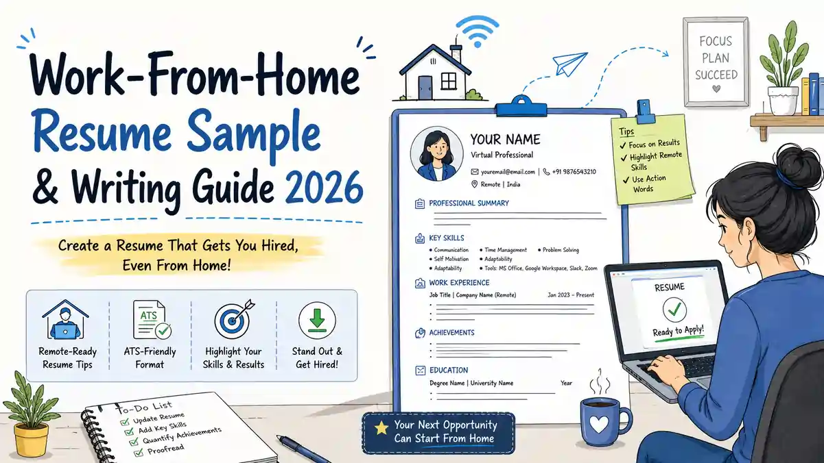 Work-From-Home Resume Sample & Writing Guide 2026