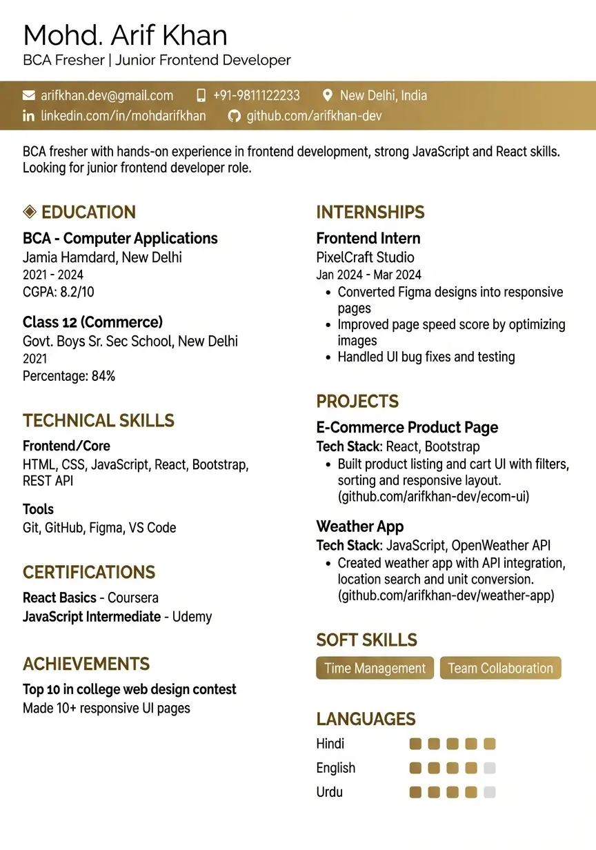 Moh-arif-teenager-resume