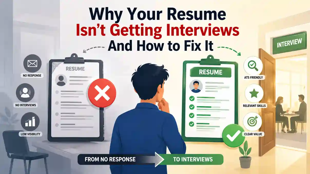Why Your Resume Isn't Getting Interviews And How to Fix It