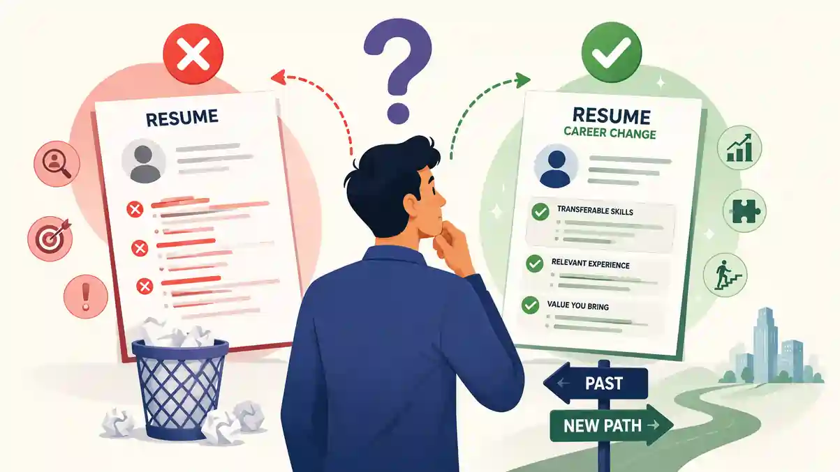 Avoid These Common Mistakes When Building a Resume for a Career Change