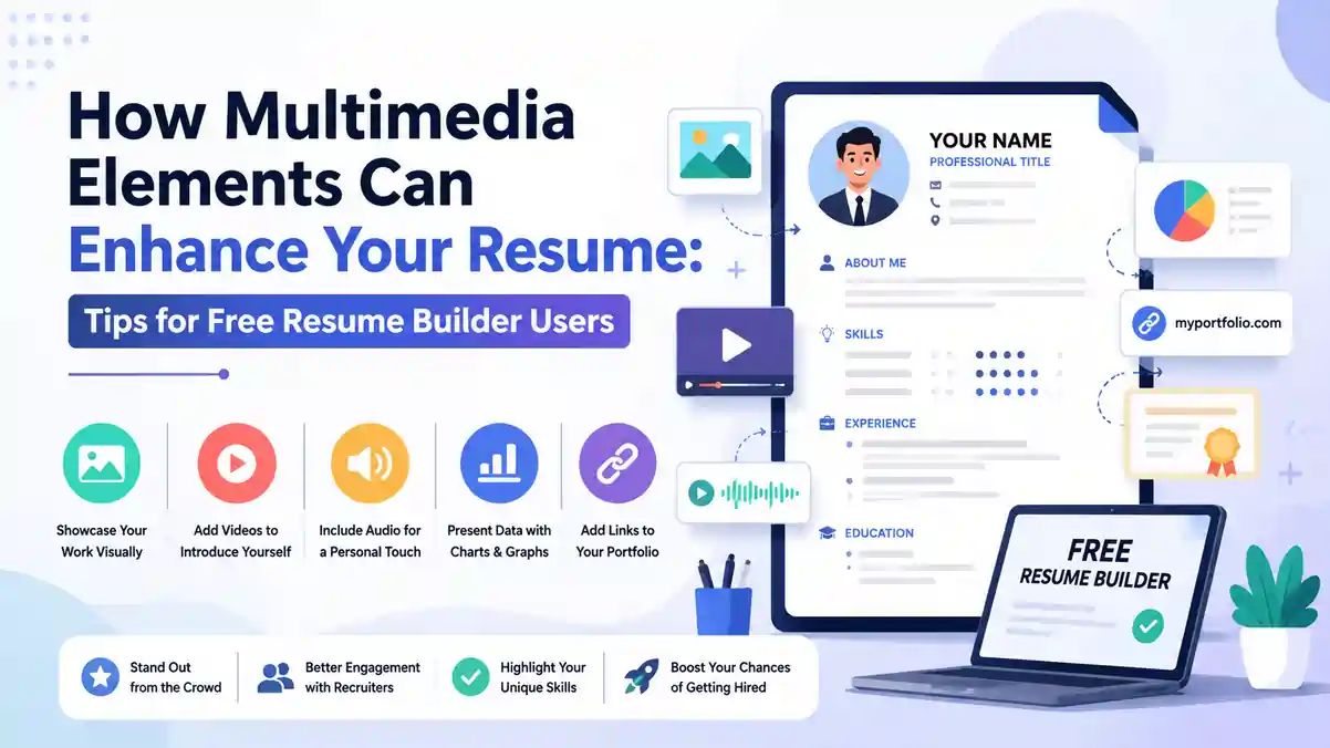 How Multimedia Elements Can Enhance Your Resume: Tips for Free Resume Builder Users