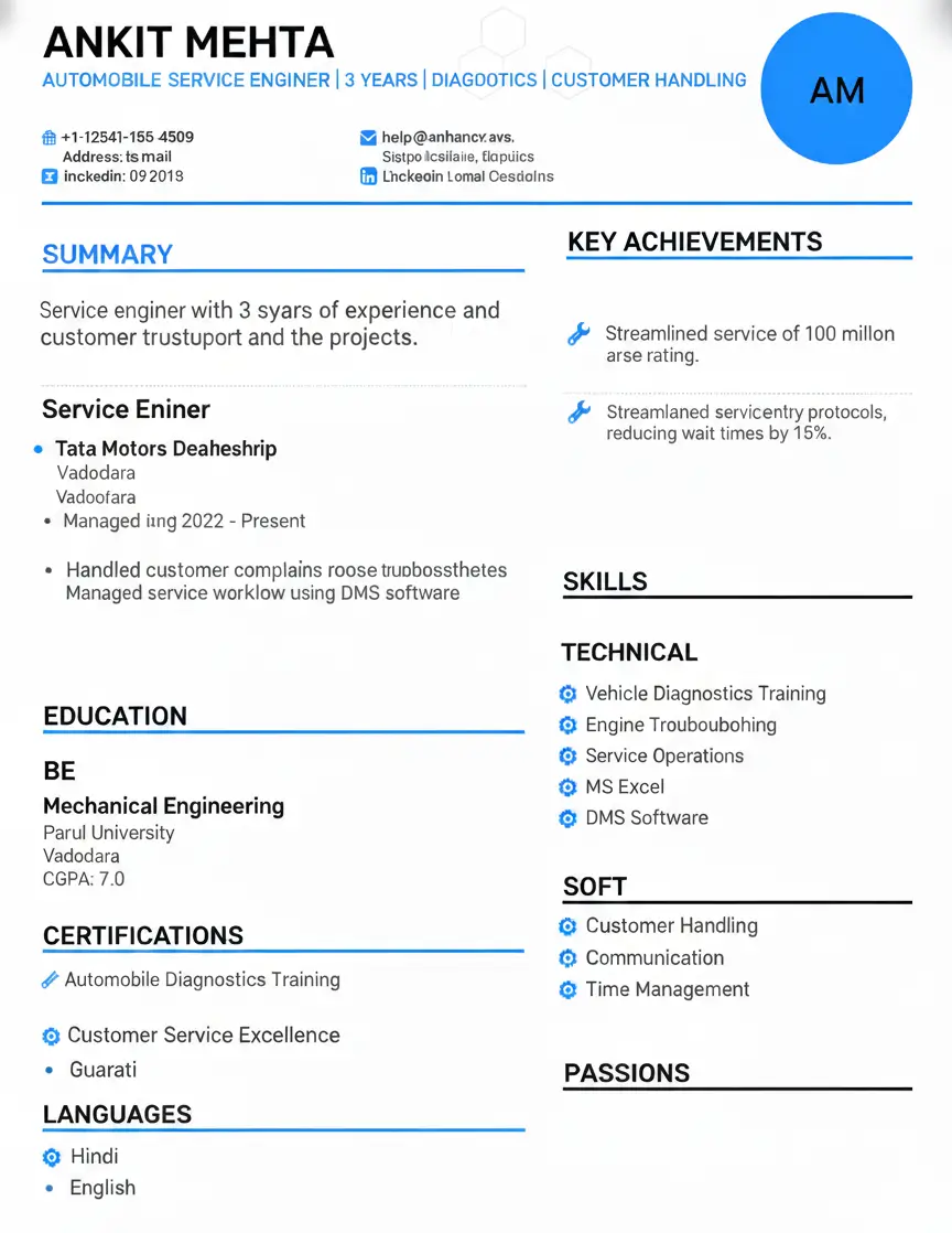 Ankit-mehta-machinical-engineer-resume-format