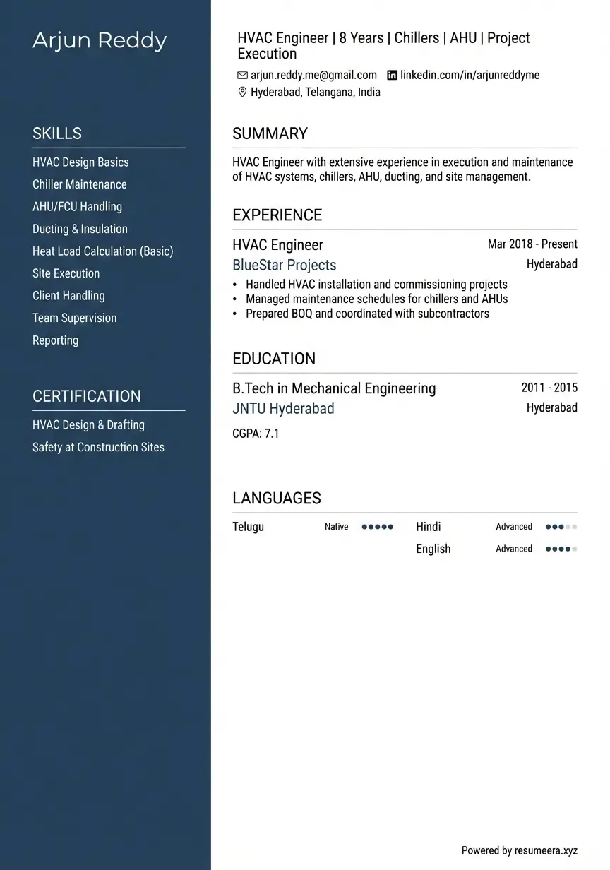 Arun-machinical-engineer-resume-format