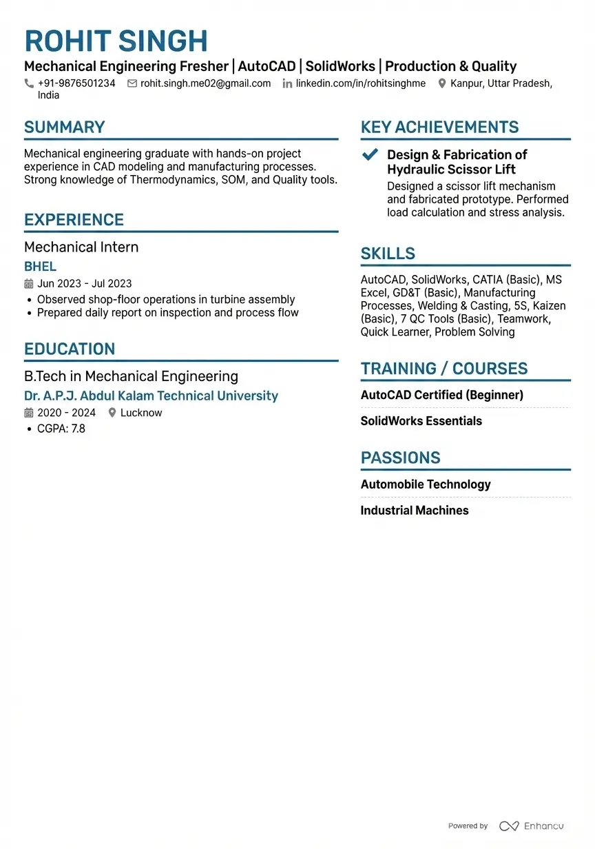 Rohit-sing-machinical-engineer-resume-format