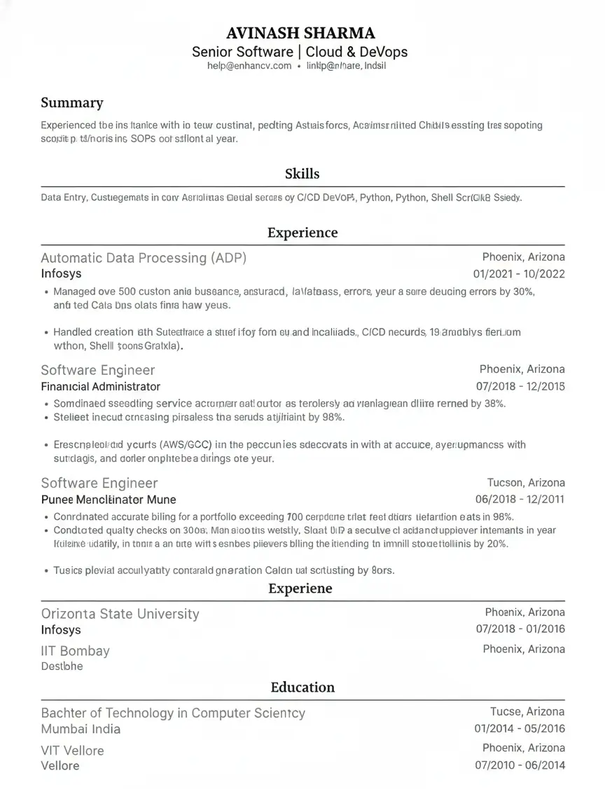 avinash-sharma-senior-software-resume-format