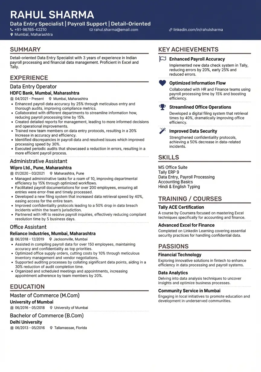 Rahul-kumar-data-entry-specialist-resume-specialist