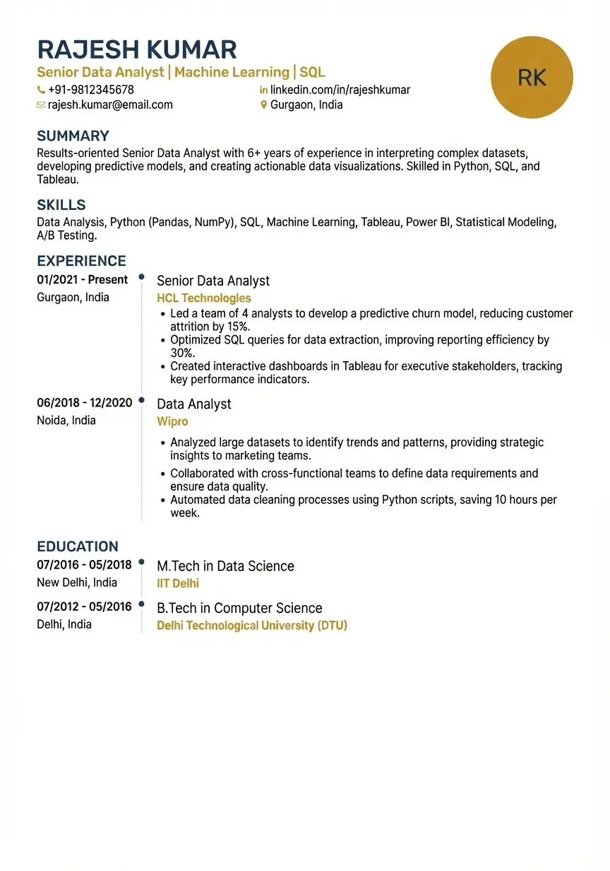 Rajesh-kumar-senior-data-analist-resume-format
