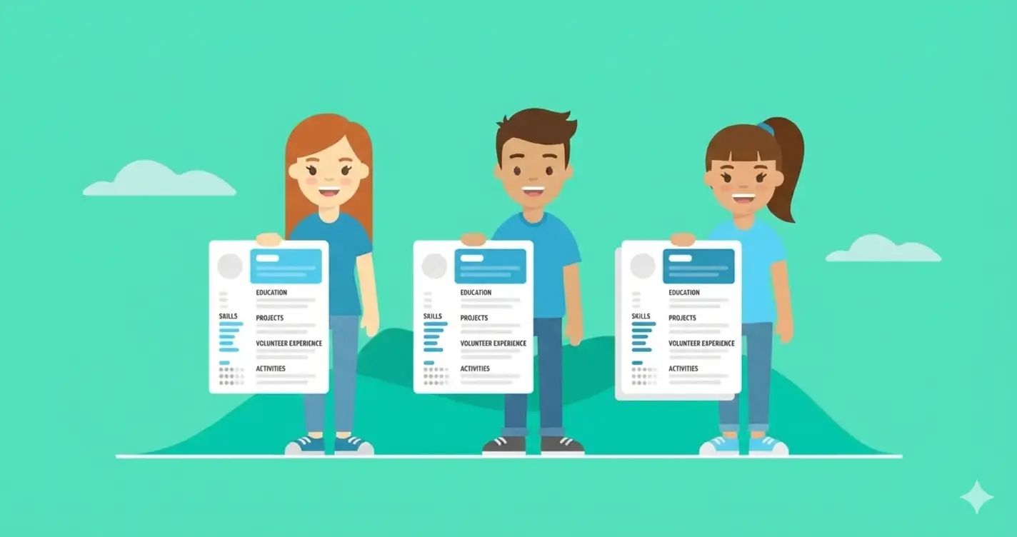 Teen Resume Without Work Experience-Chalo mil kar banaye[Resumeera+]