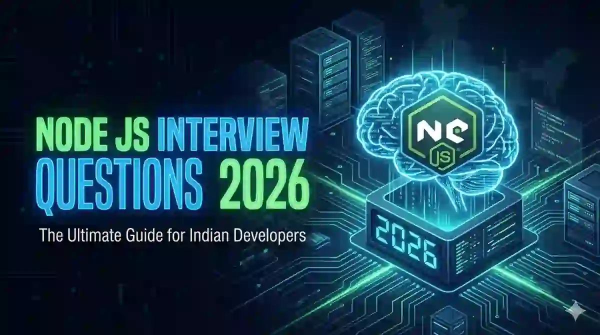 Node JS Interview Questions 2026: Complete Guide for Indian Developers (Freshers to Advanced)