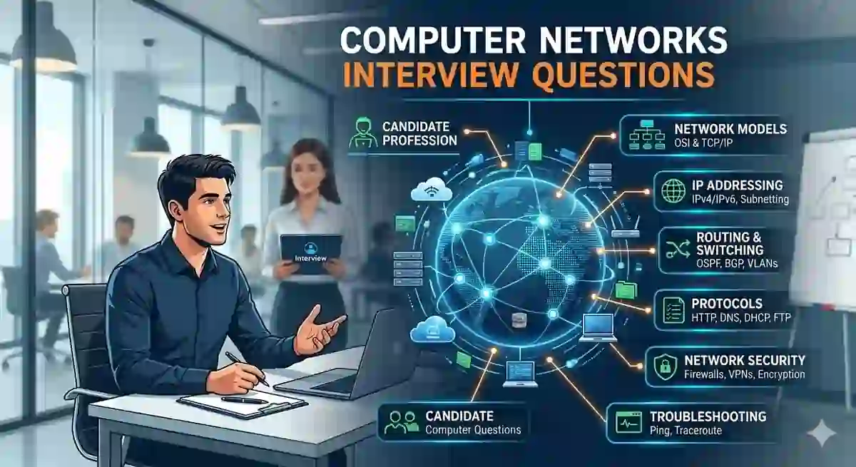 Top 50+ Computer Networks Interview Questions and Answers (2026 Edition)