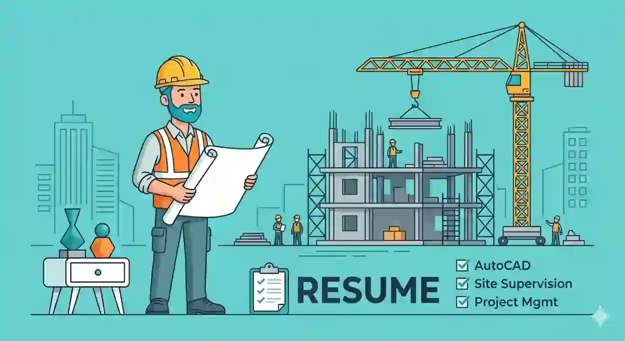 Civil Engineer Resume Format: 2026 की Complete Guide - सैलरी, Skills और Job Market Analysis