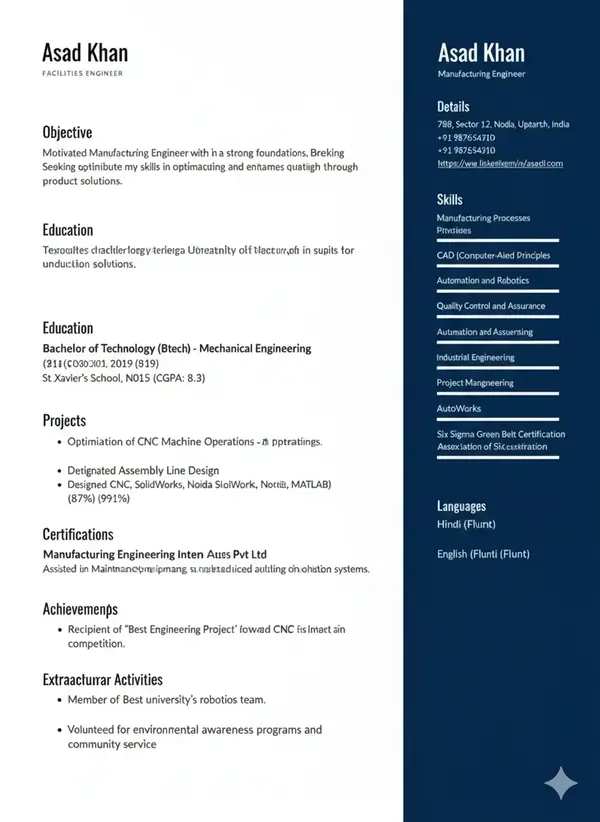 Amit Kumar Thermal Engineer Resume Format 2