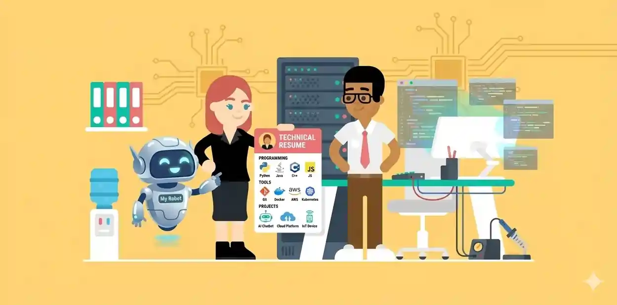 Tech Industry Resume Format 2026: Technical Skills aur Projects Ko Kaise Emphasize Karein - Complete Guide