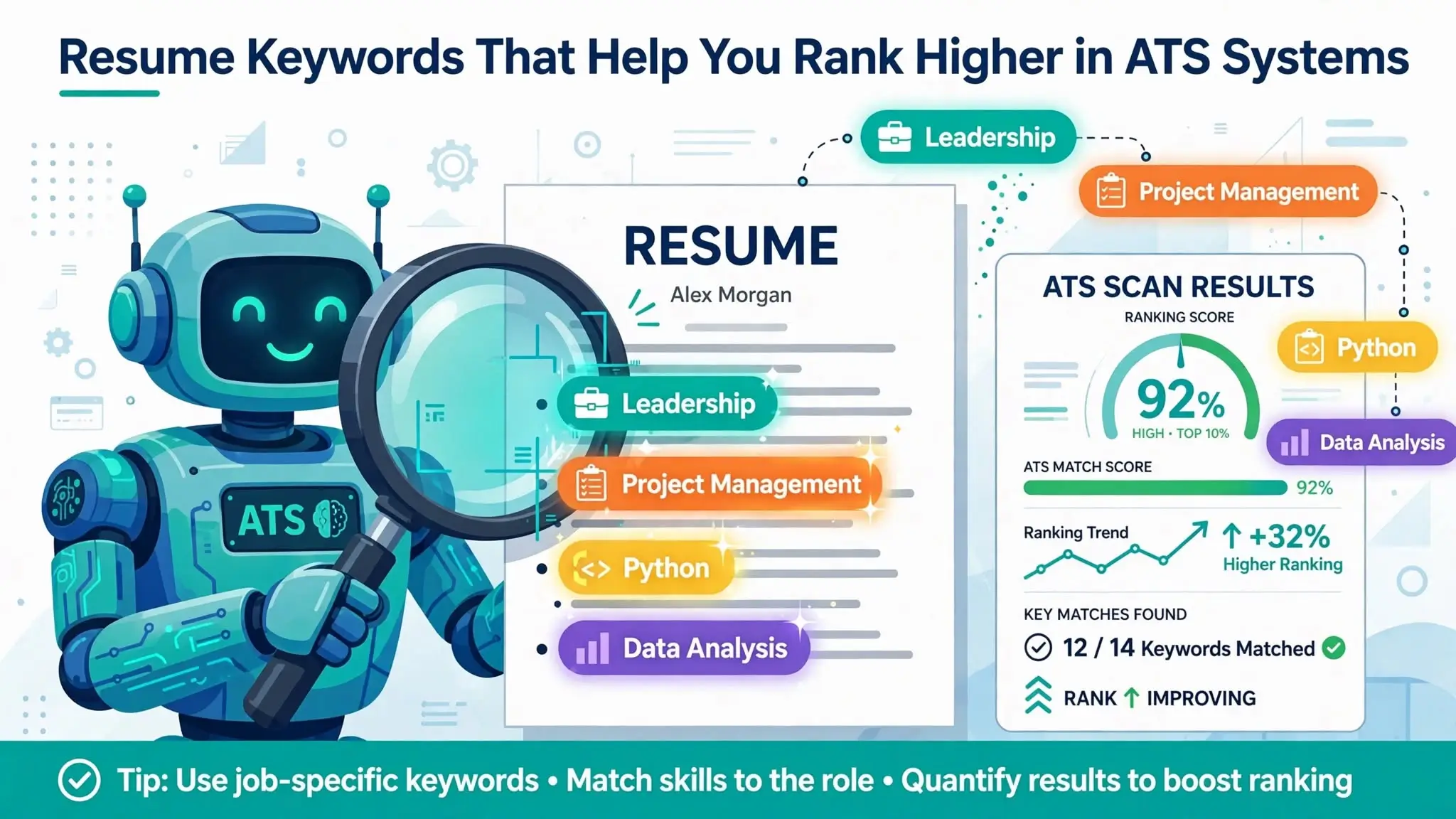Resume Keywords That Help You Rank Higher in ATS Systems