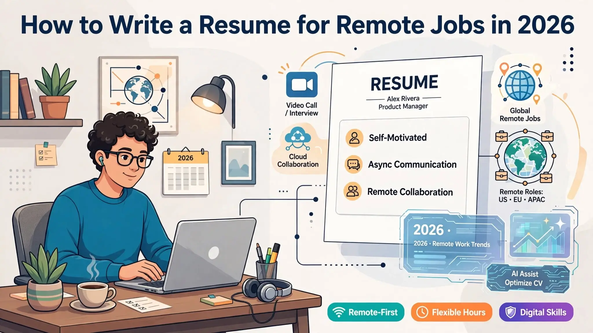 How to Write a Resume for Remote Jobs in 2026
