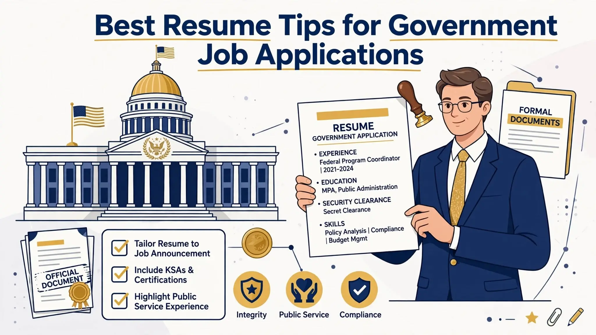 Best Resume Tips for Government Job Applications